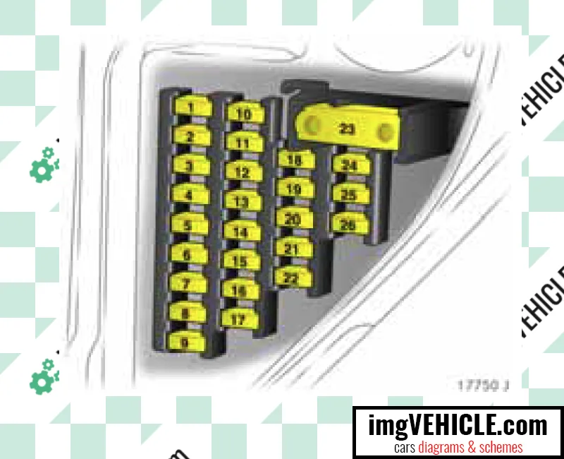 Diagram Vauxhall Vectra Fuse Box Diagram