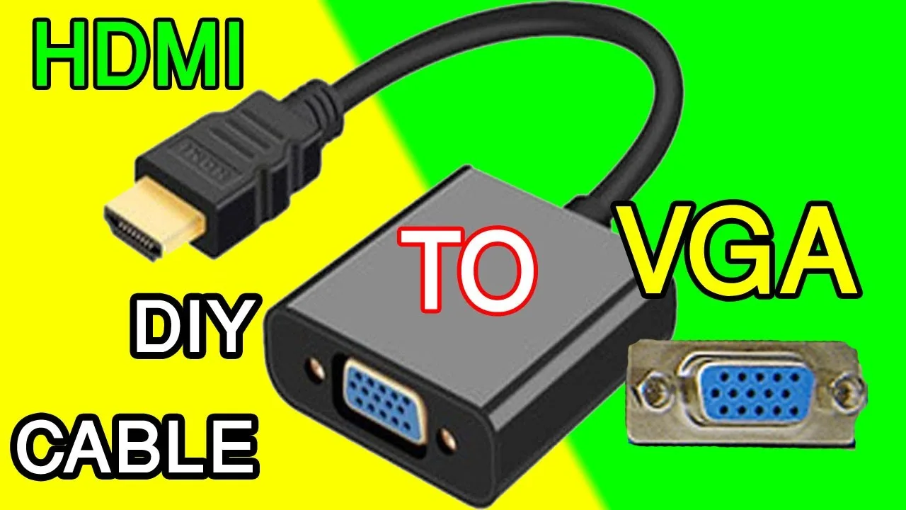 Diagram Vga To Hdmi At Georgia Challis Blog