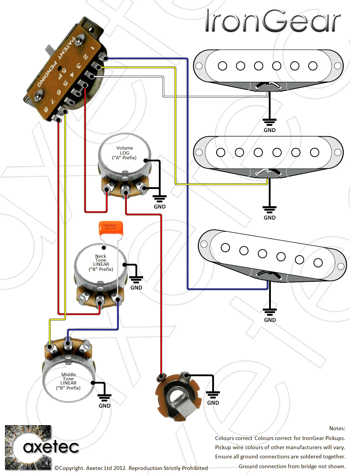 Diagram Vintage Guitar 5 Way Selector Switch Wiring Diagram