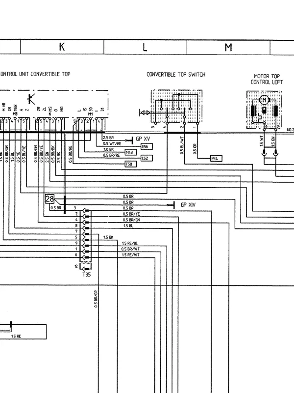 Diagram Volkswagen Cabriolet Wiring Diagrams