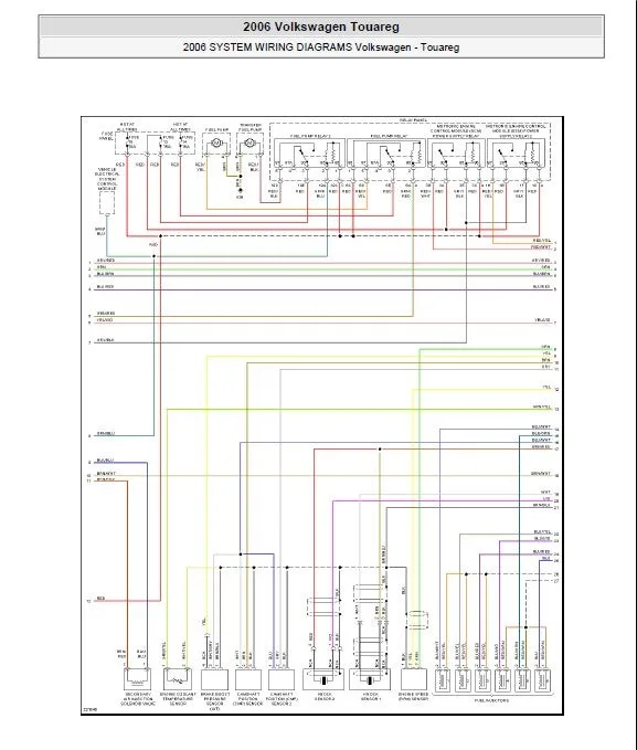 Diagram Volkswagen Touareg V6 Engine Diagram