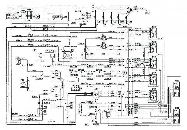 Diagram Volvo 850 Radio Wiring Harness Diagram