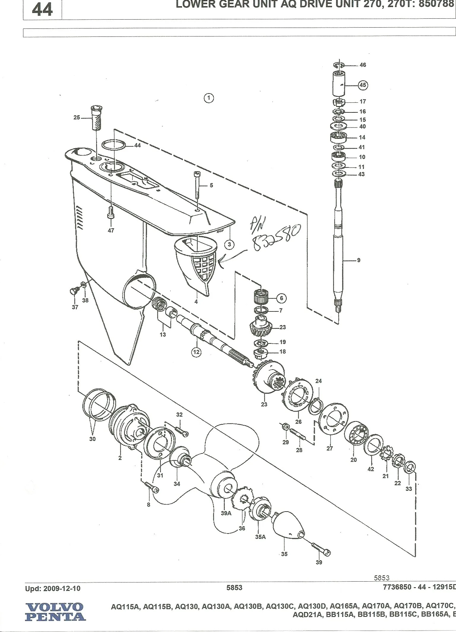 Diagram Volvo Penta Schematic Part Diagrams