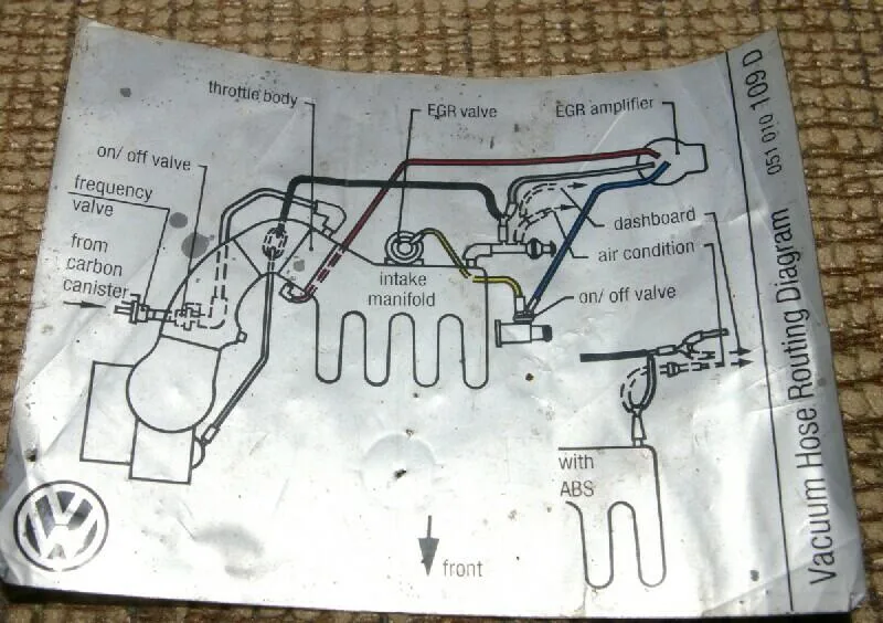 Diagram Vw Golf Engine Egr Diagram