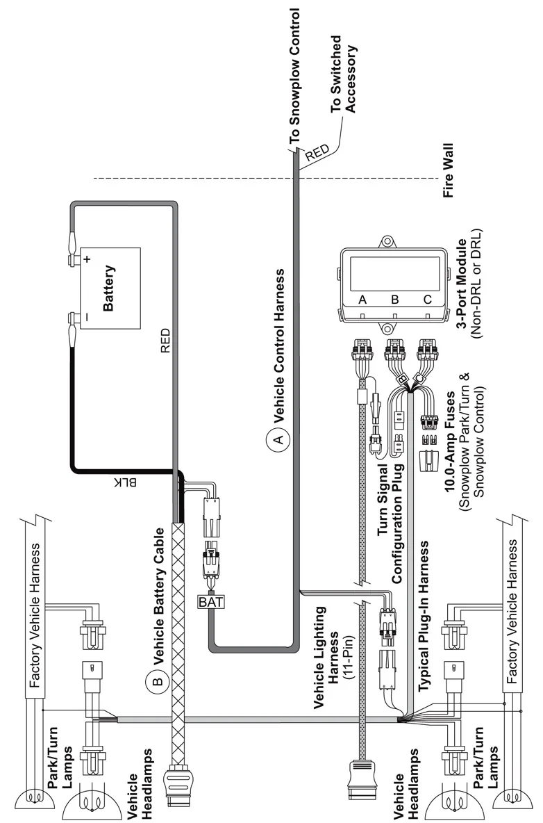 Diagram Western Ultramount Plow Diagram