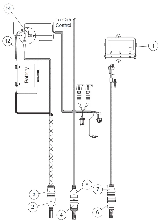 Diagram Western Ultramount Plow Diagram