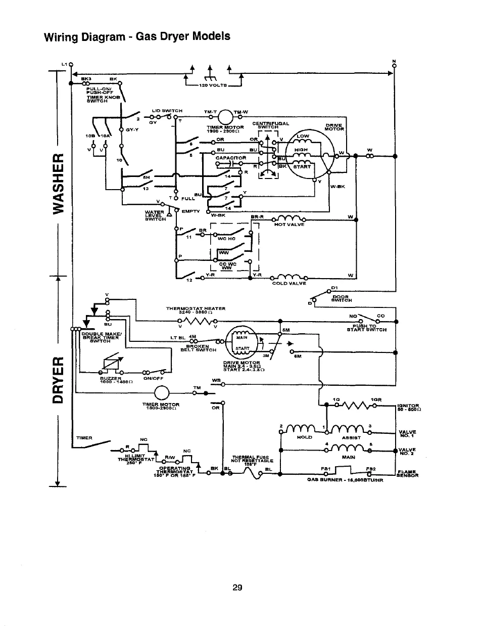 Diagram Whirlpool Dryer Wed5100Vq1 Wiring Diagram