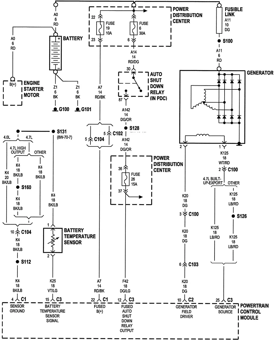 Diagram Wire Harness Diagram 2002 Jeep Grand Cherokee Laredo