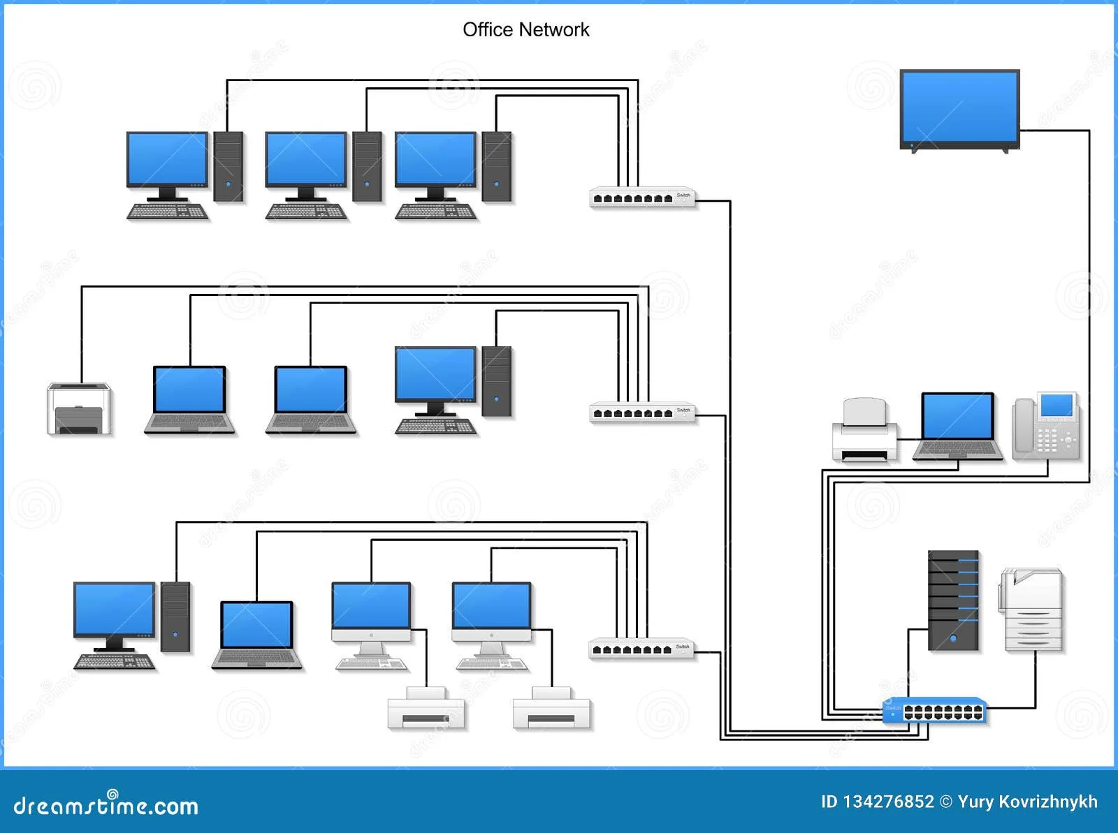 Diagram Wired Network Diagram Office