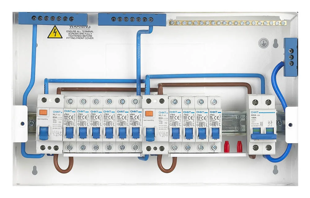 Diagram Wiring A Garage Consumer Unit Diagram