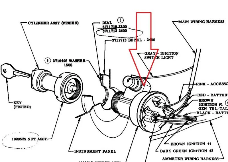 Diagram Wiring Diagram 1956 Chevy Ignition Switch