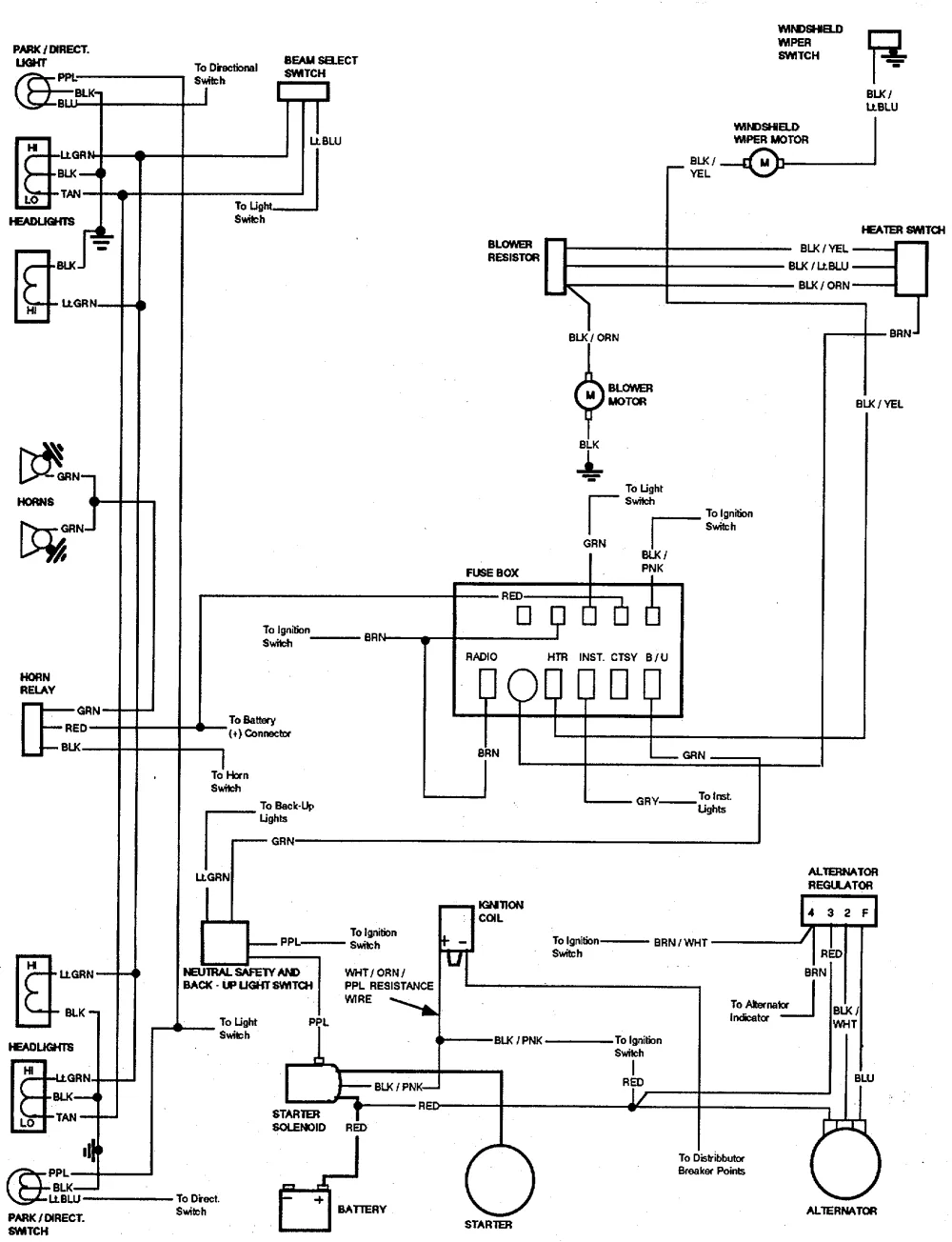 Diagram Wiring Diagram 1965 Chevy Impala