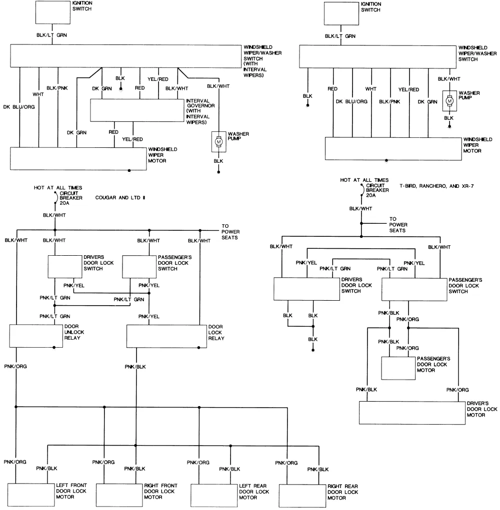 Diagram Wiring Diagram 1981 Ford Thunderbird