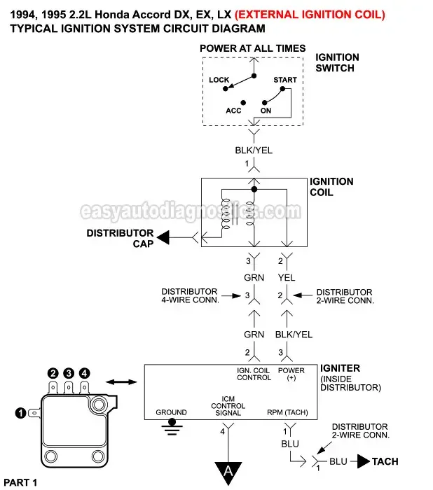 Diagram Wiring Diagram 1996 Honda Accord Ignition