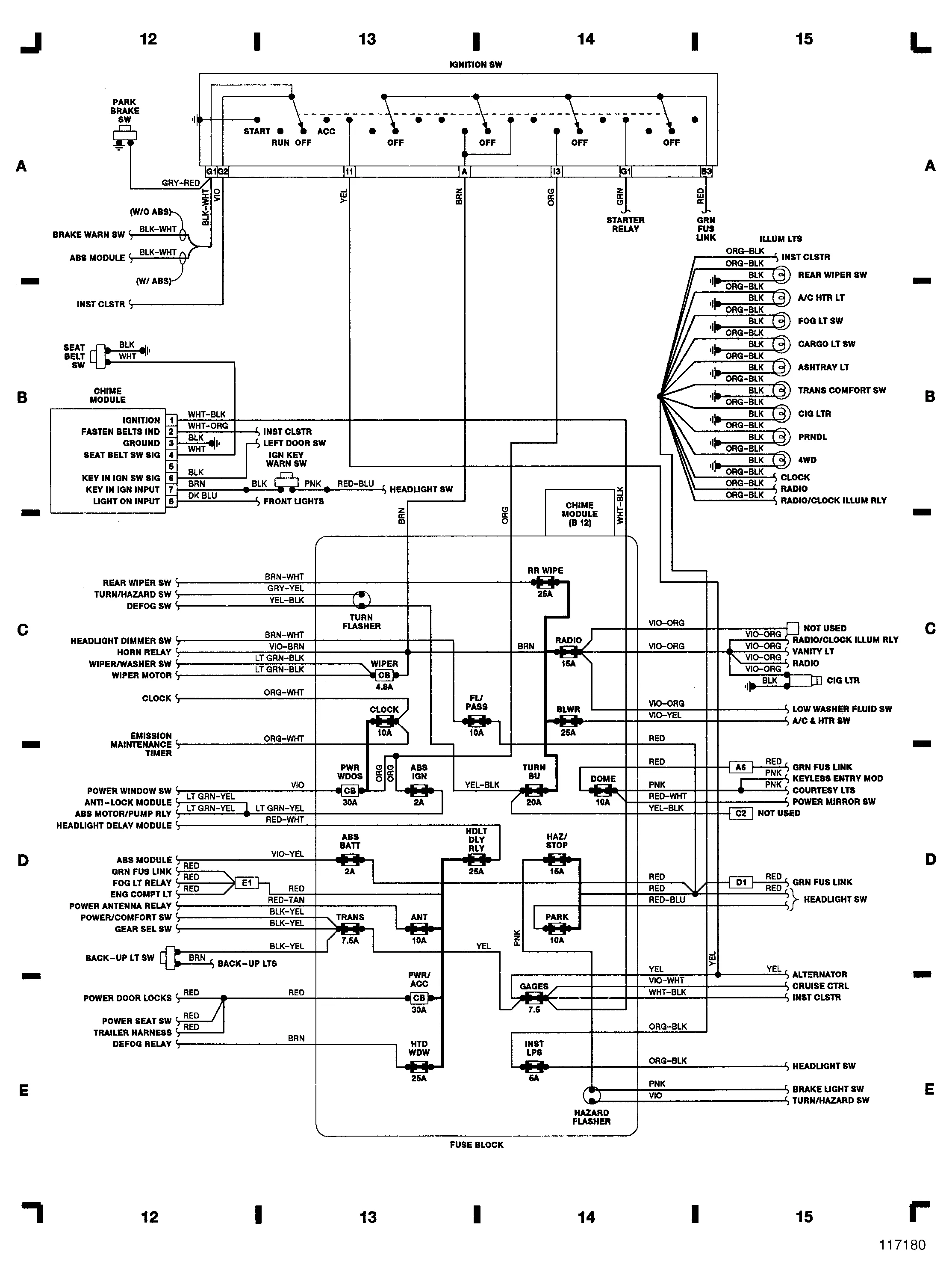 Diagram Wiring Diagram 89 Jeep Cherokee