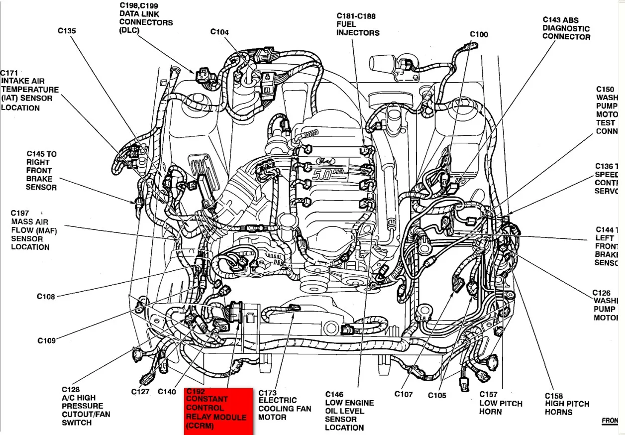 Diagram Wiring Diagram 94 Mustang