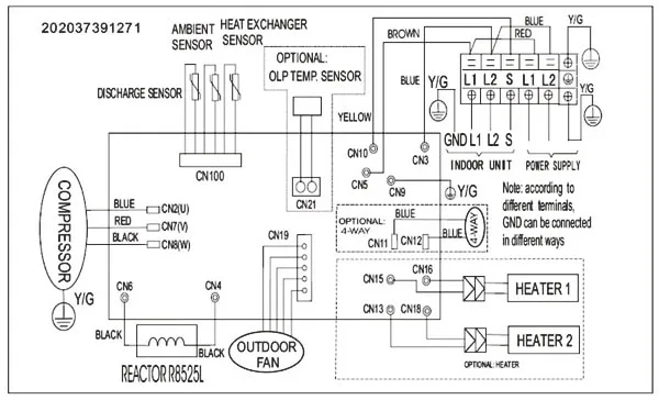 Diagram Wiring Diagram Ac Split Daikin Inverter