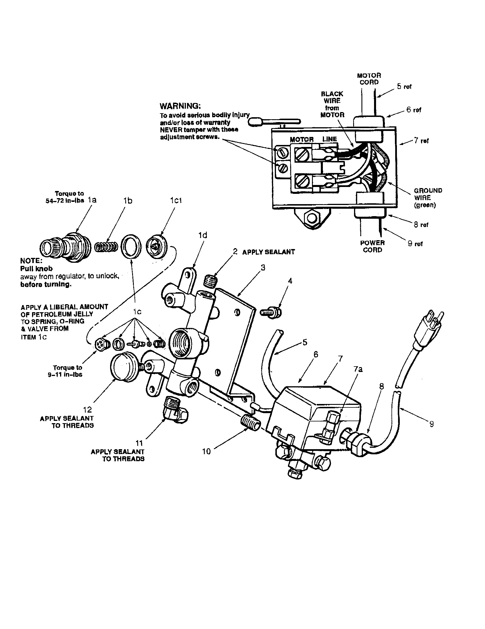 Diagram Wiring Diagram Airpressor Motor