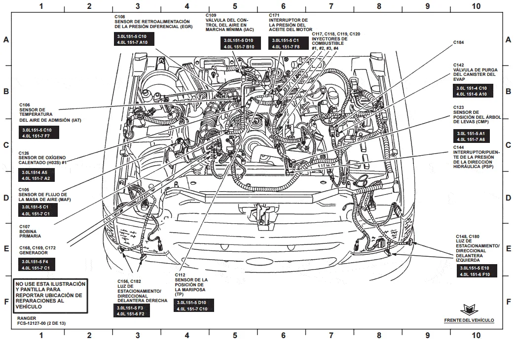 Diagram Wiring Diagram De Mantenimiento Ford Ranger