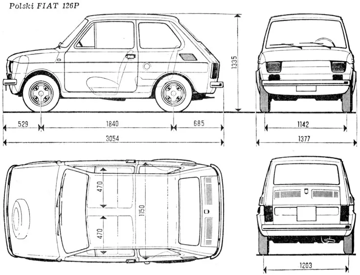 Diagram Wiring Diagram De Taller Fiat 126