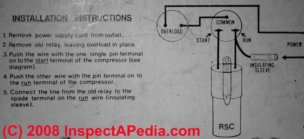 Diagram Wiring Diagram Electric Motors Capacitors