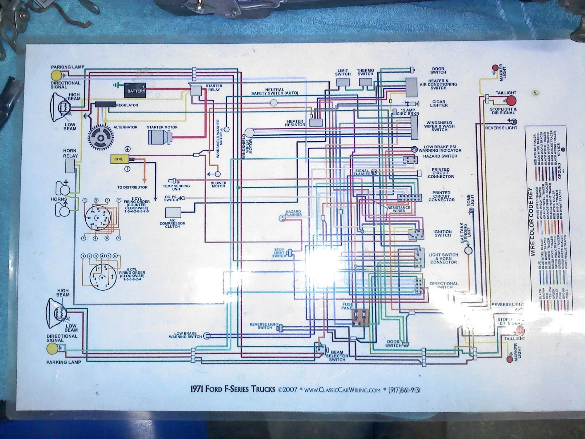 Diagram Wiring Diagram For 1971 Ford F100