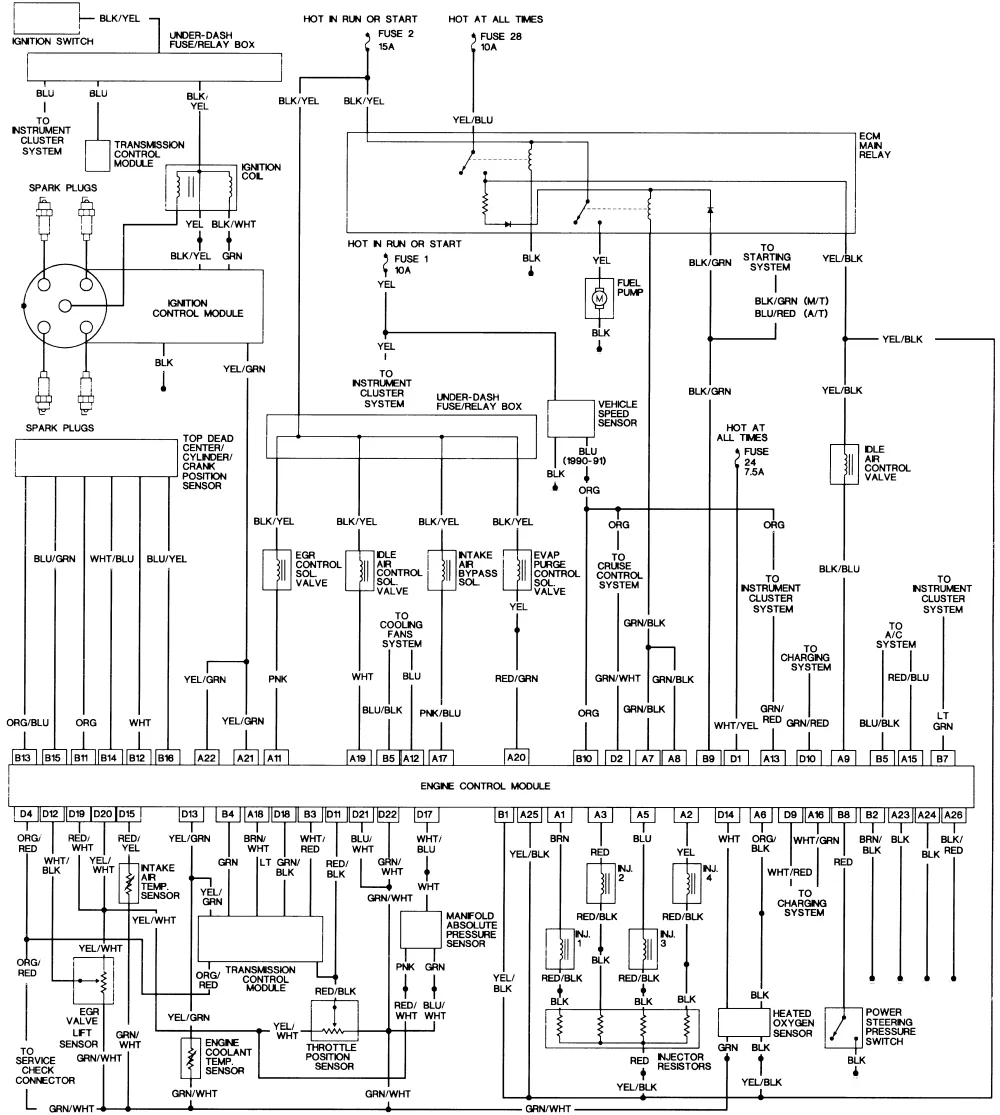 Diagram Wiring Diagram For 1992 Honda Accord