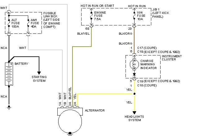 Diagram Wiring Diagram For 1992 Toyota Corolla