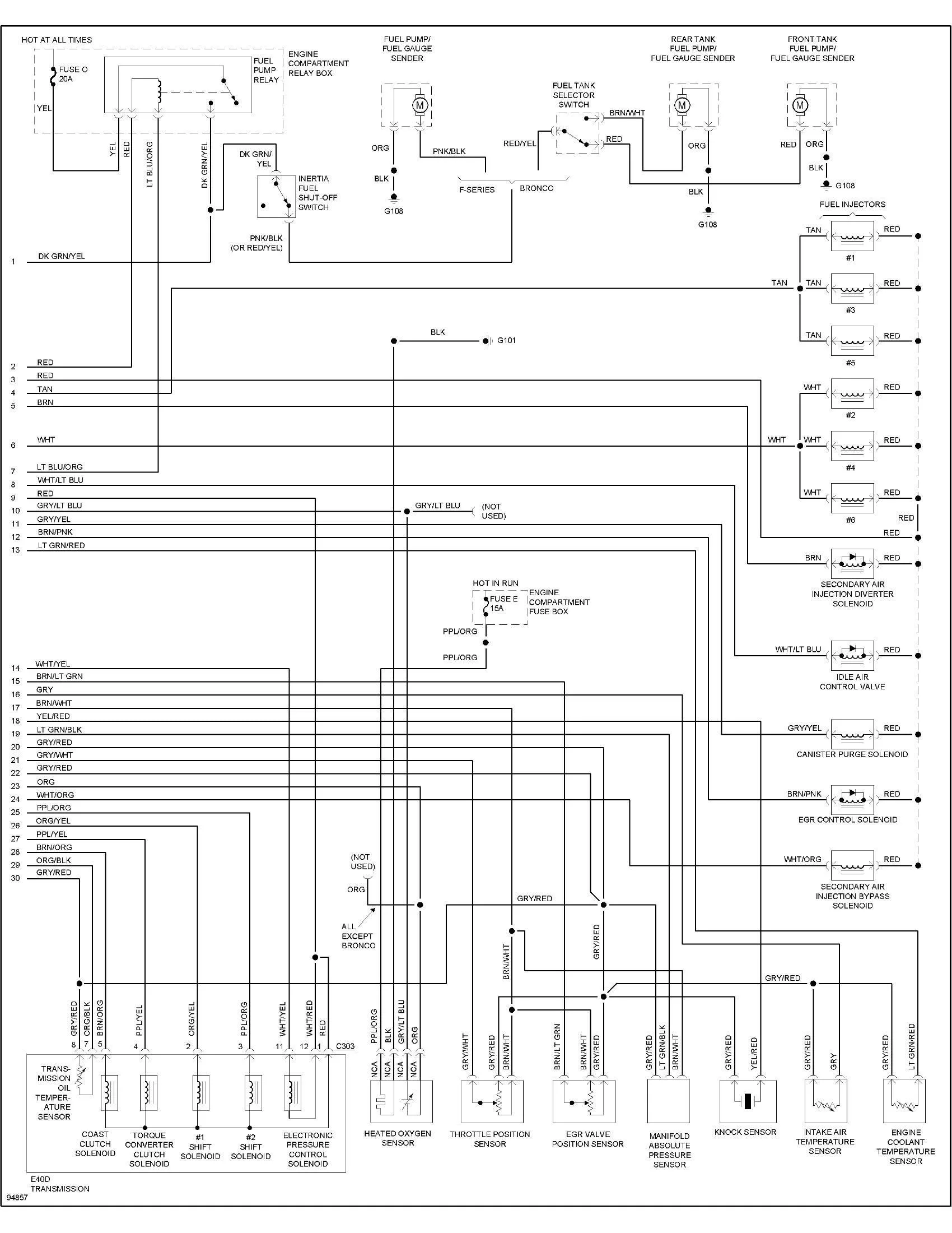 Diagram Wiring Diagram For 1994 Ford F 150