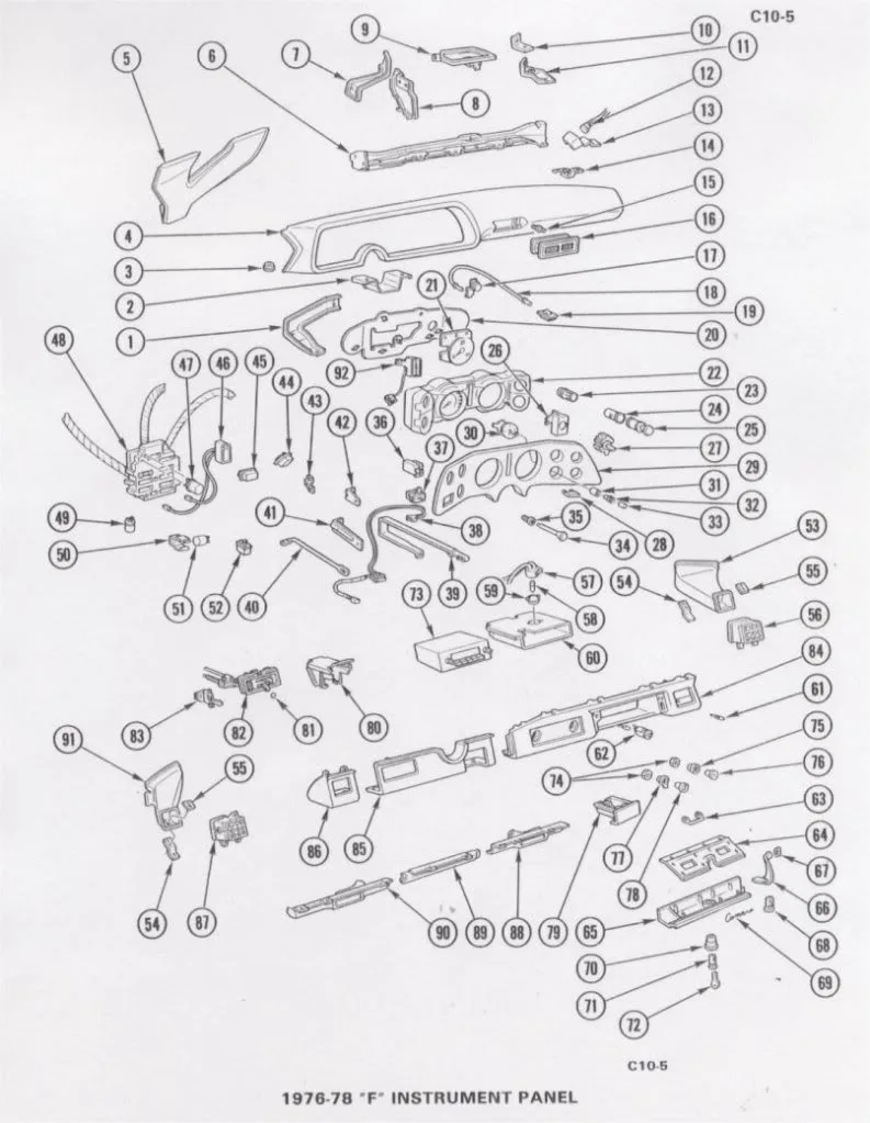 Diagram Wiring Diagram For A 1981 Camaro