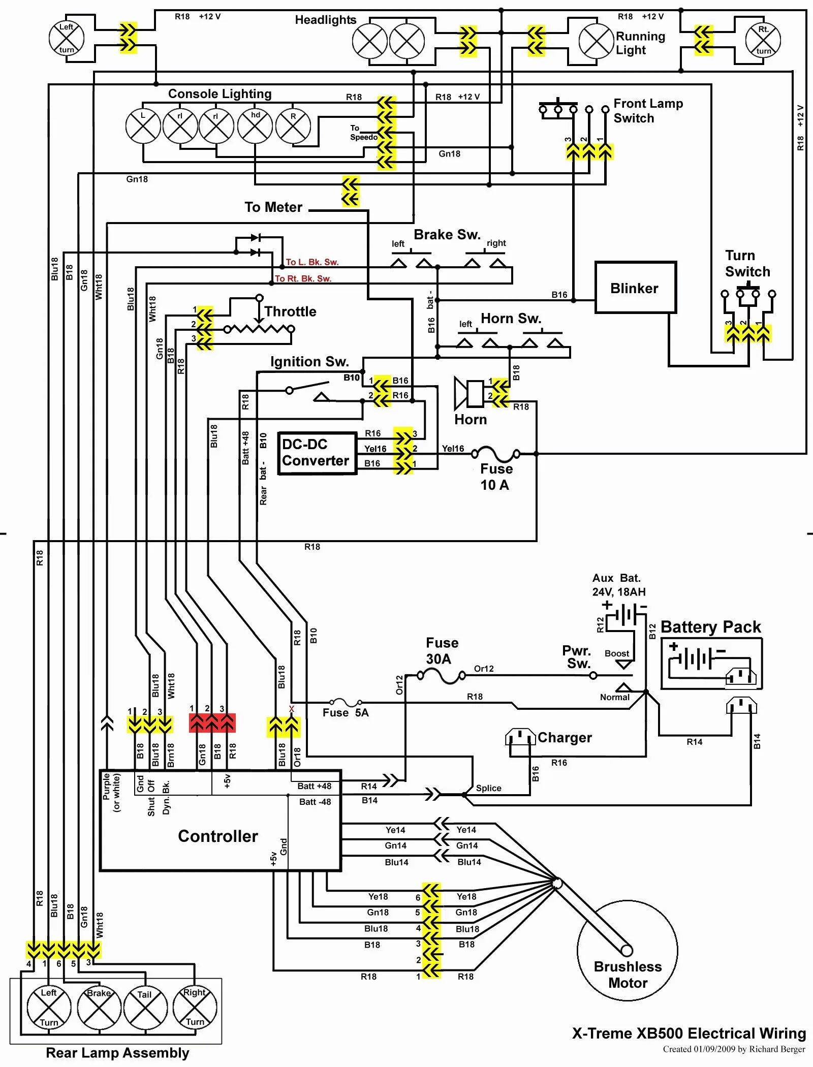 Diagram Wiring Diagram For A Gas Scooter Electric Scooters