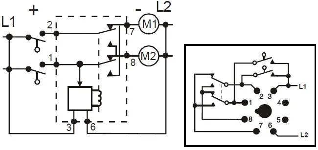 Diagram Wiring Diagram For Alternating Relay