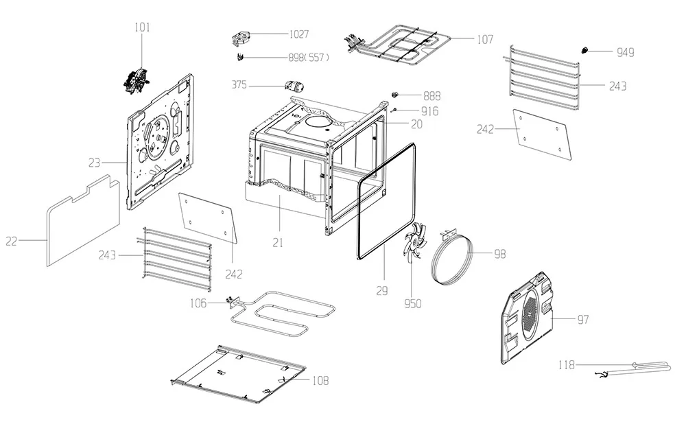 Diagram Wiring Diagram For Beko Oven