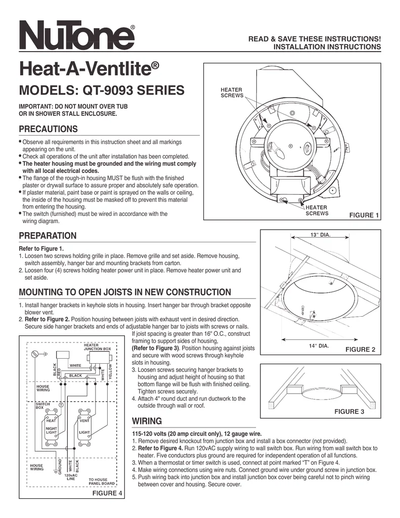 Diagram Wiring Diagram For Broan 735