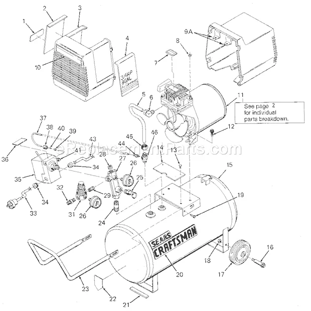Diagram Wiring Diagram For Craftsman Airpressor