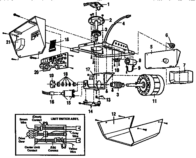 Diagram Wiring Diagram For Craftsman Door Opener