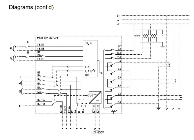 Diagram Wiring Diagram For Current Relay