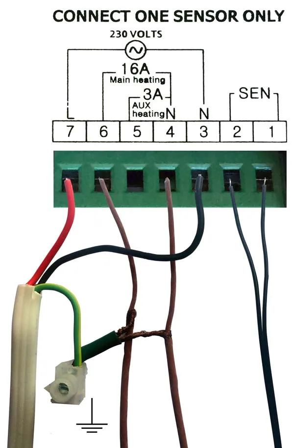 Diagram Wiring Diagram For Electric Underfloor Heating