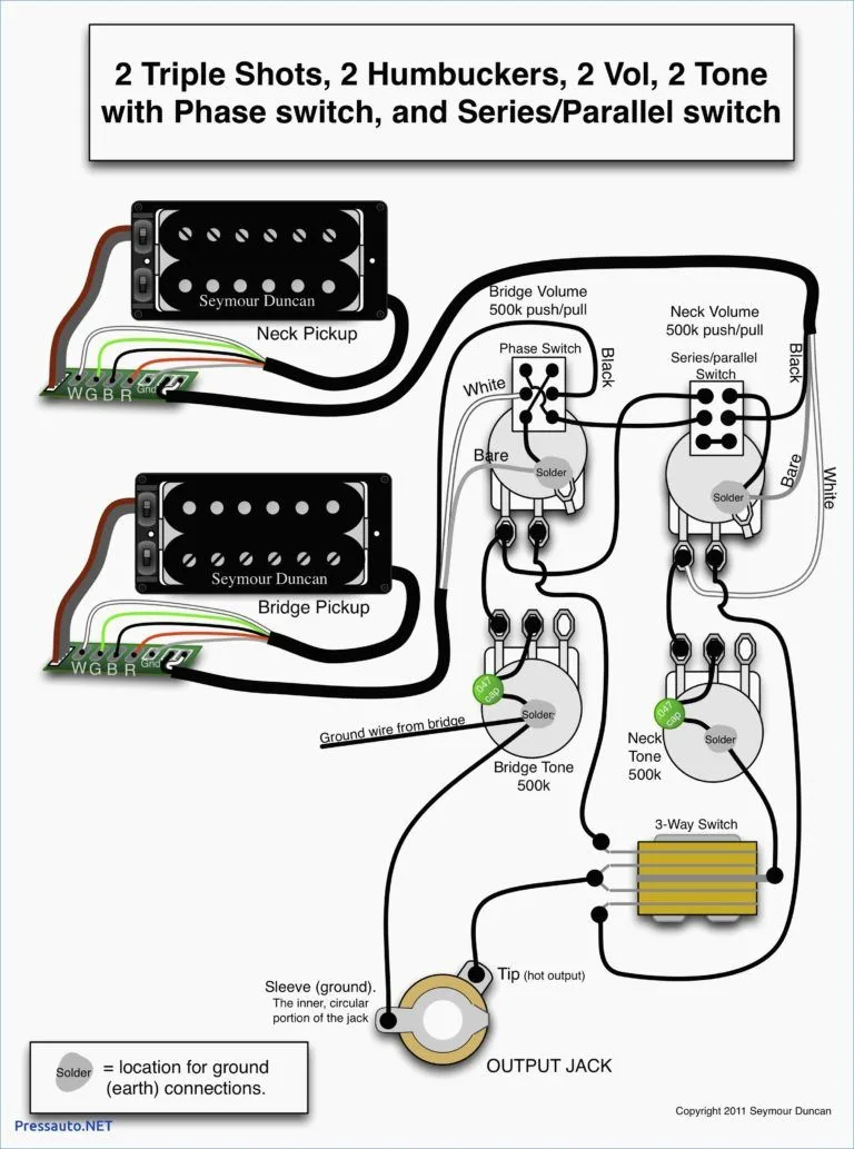 Diagram Wiring Diagram For Epiphone Les Paul Guitar