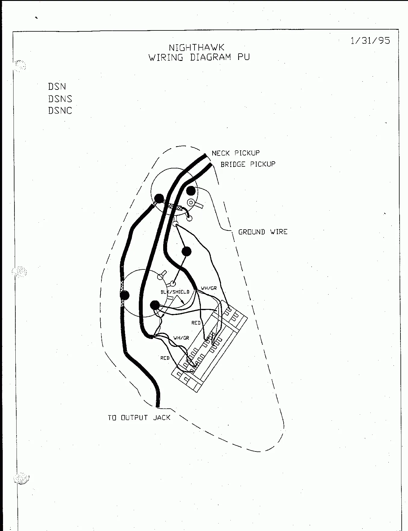 Diagram Wiring Diagram For Epiphone Les Paul Guitar
