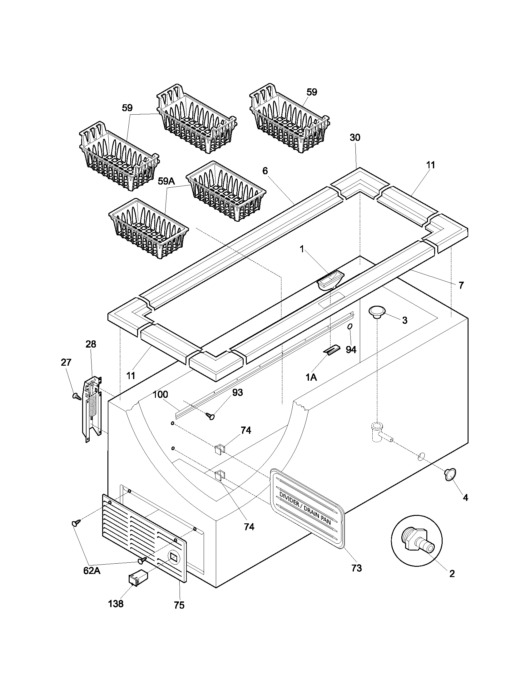 Diagram Wiring Diagram For Kenmore Chest Freezer