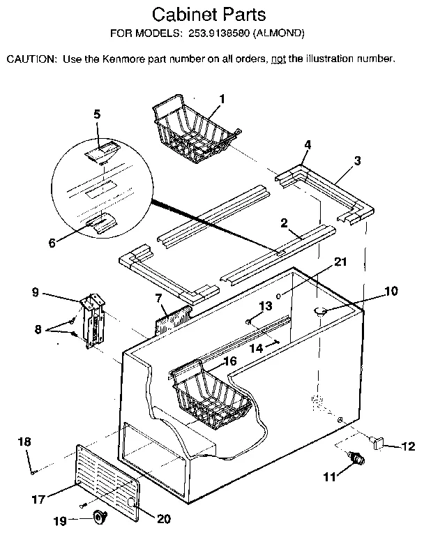 Diagram Wiring Diagram For Kenmore Chest Freezer