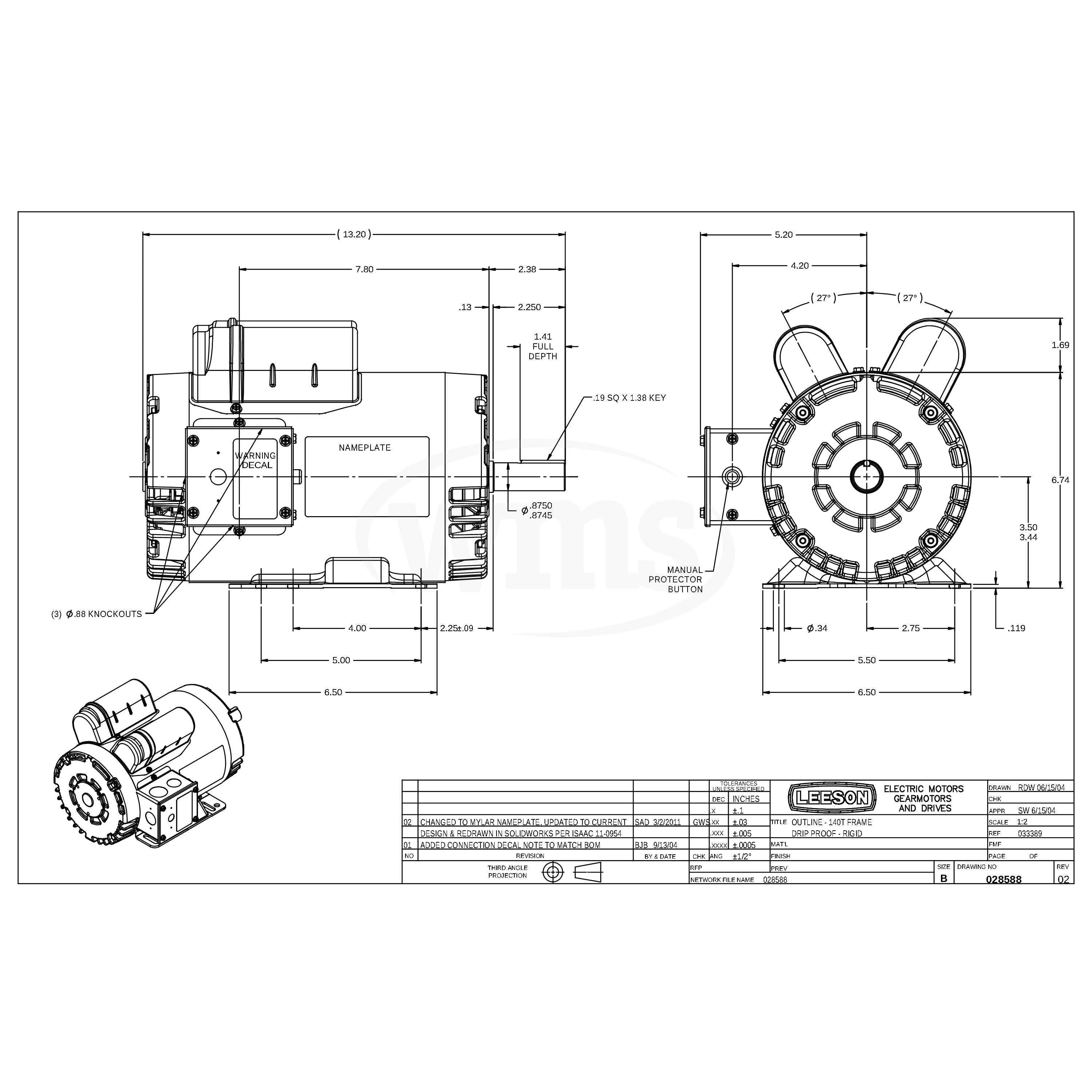 Diagram Wiring Diagram For Leeson Motor