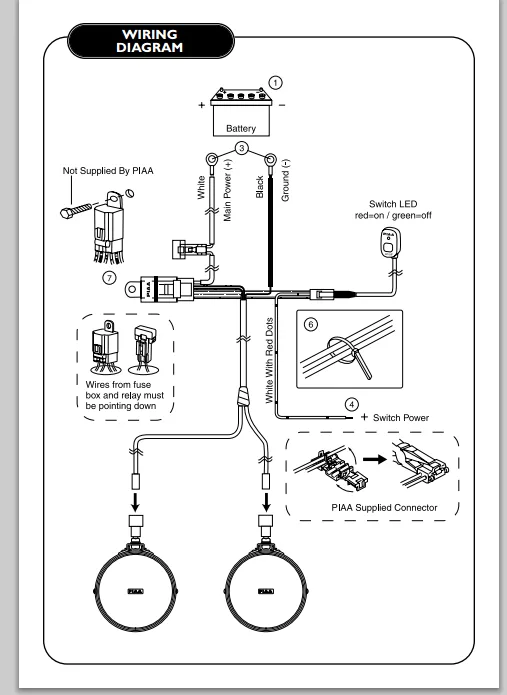 Diagram Wiring Diagram For Piaa Lights