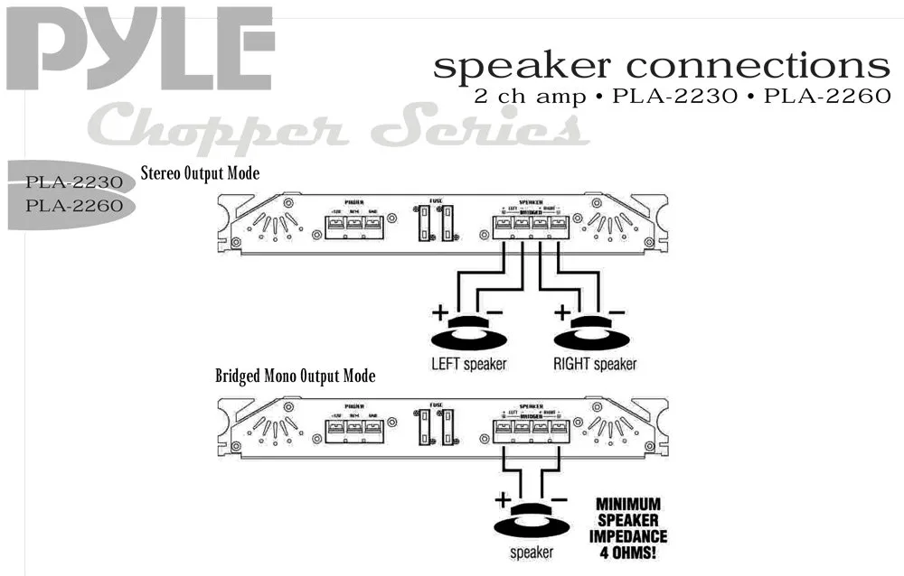 Diagram Wiring Diagram For Pyle Amplifier