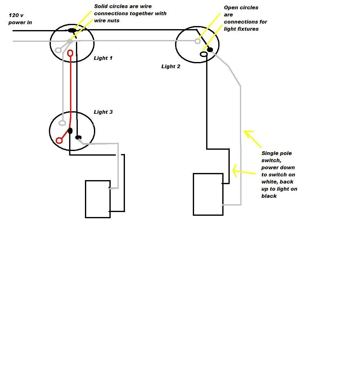 Diagram Wiring Diagram For Single Pole Switch