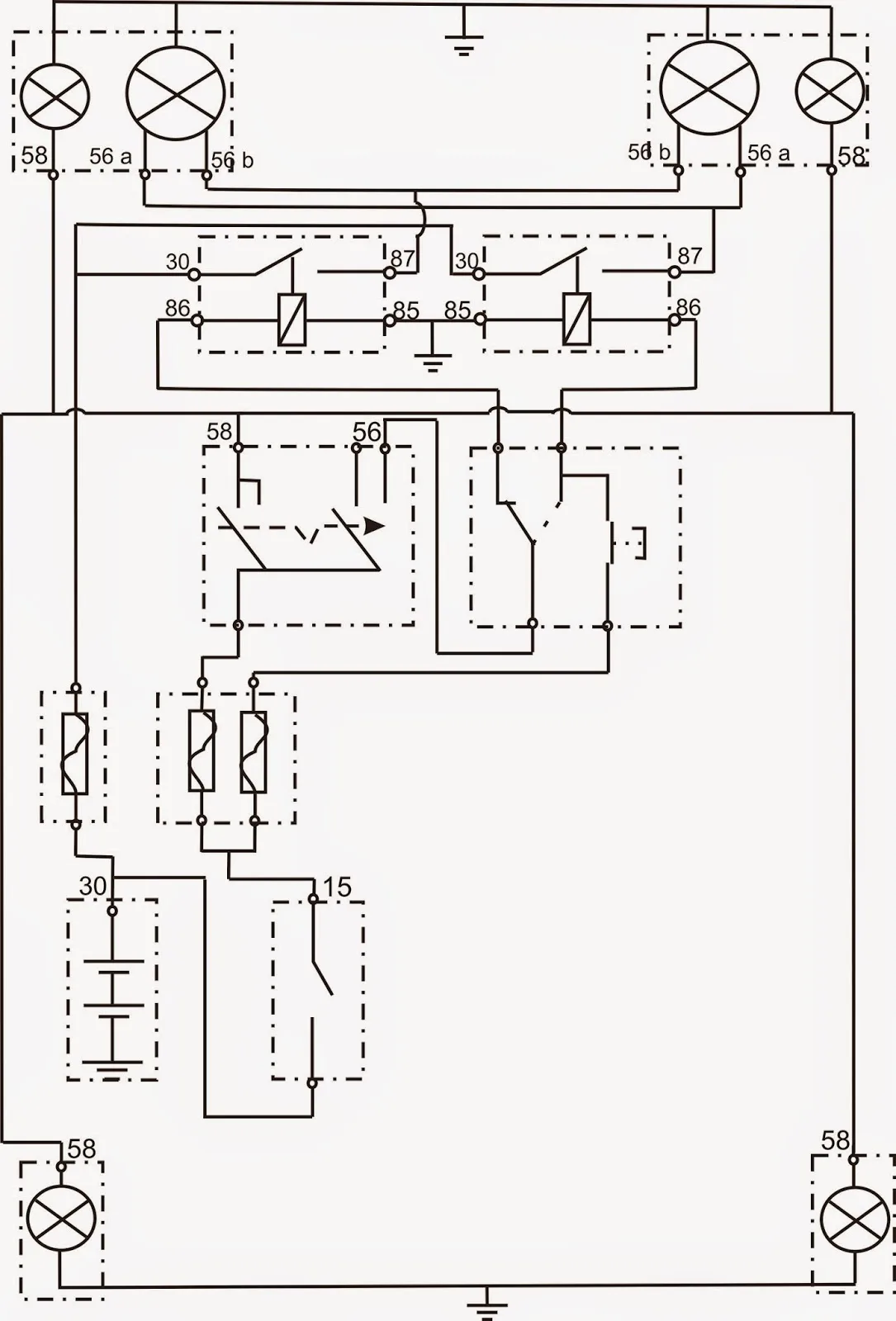 Diagram Wiring Diagram Lampu Sein