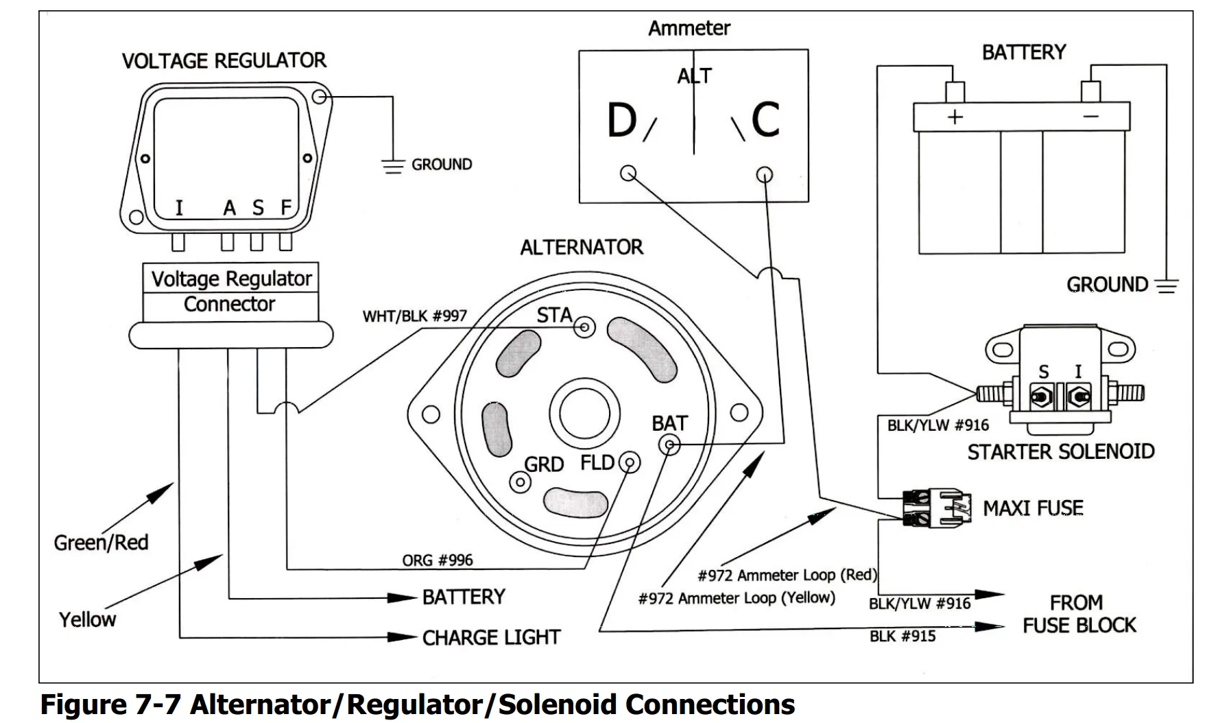 Diagram Wiring Diagram Of Automotive Voltage Regulator