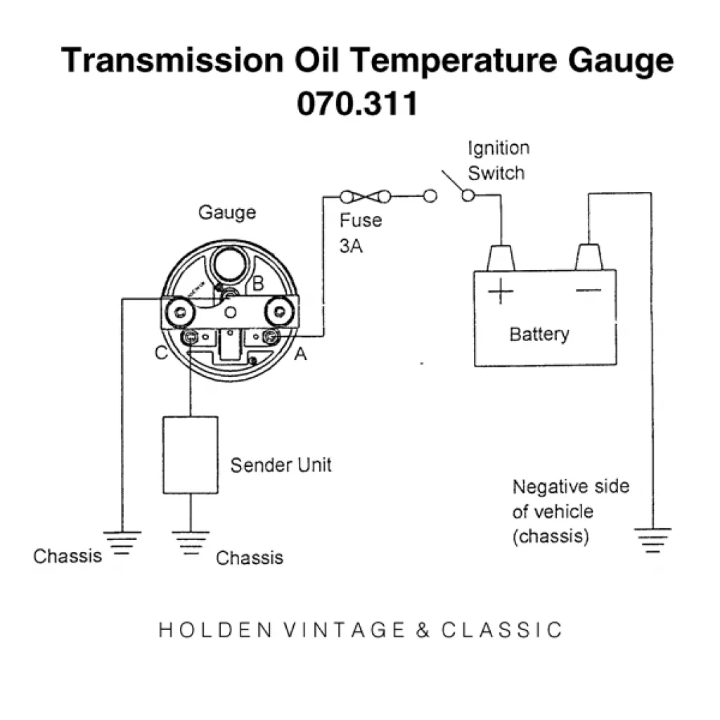 Diagram Wiring Diagram Oil Pressure Gauge