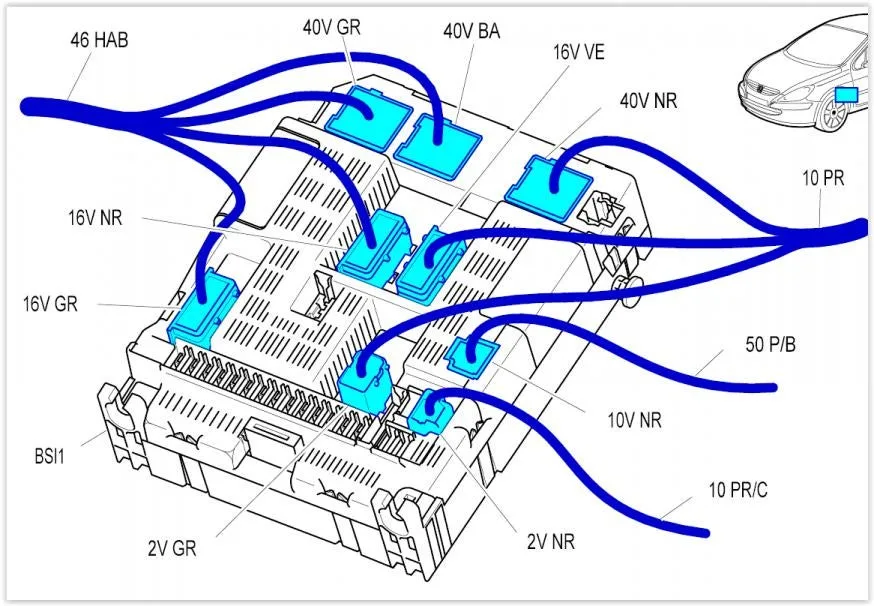 Diagram Wiring Diagram Peugeot 307 Portugues